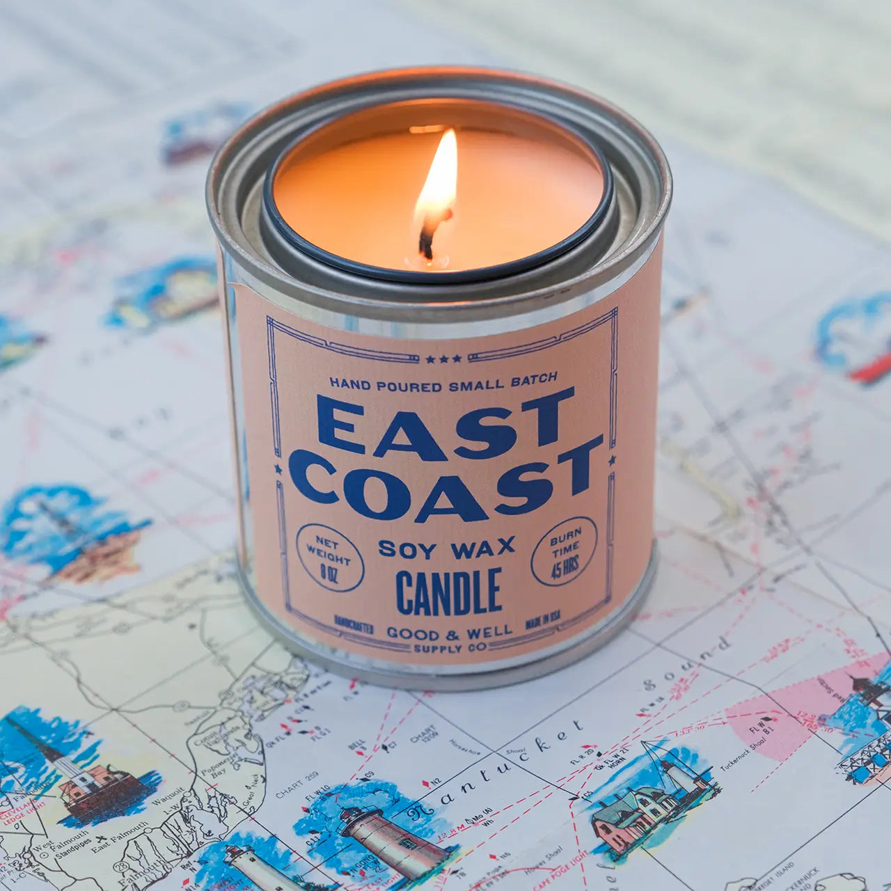 East Coast Soy Candle | 8 Oz.