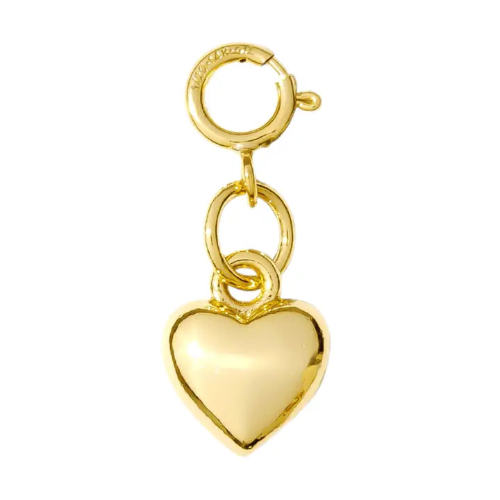 Karst Hair Clip Charm | Heart of Gold