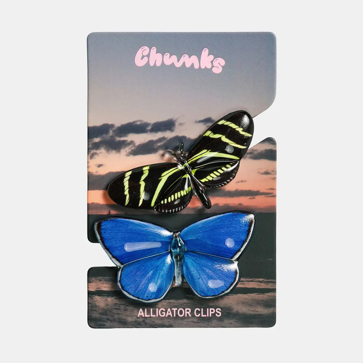 Chunks Allie Clip Set | Butterflies