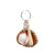 Baseball Vegan Key Chain