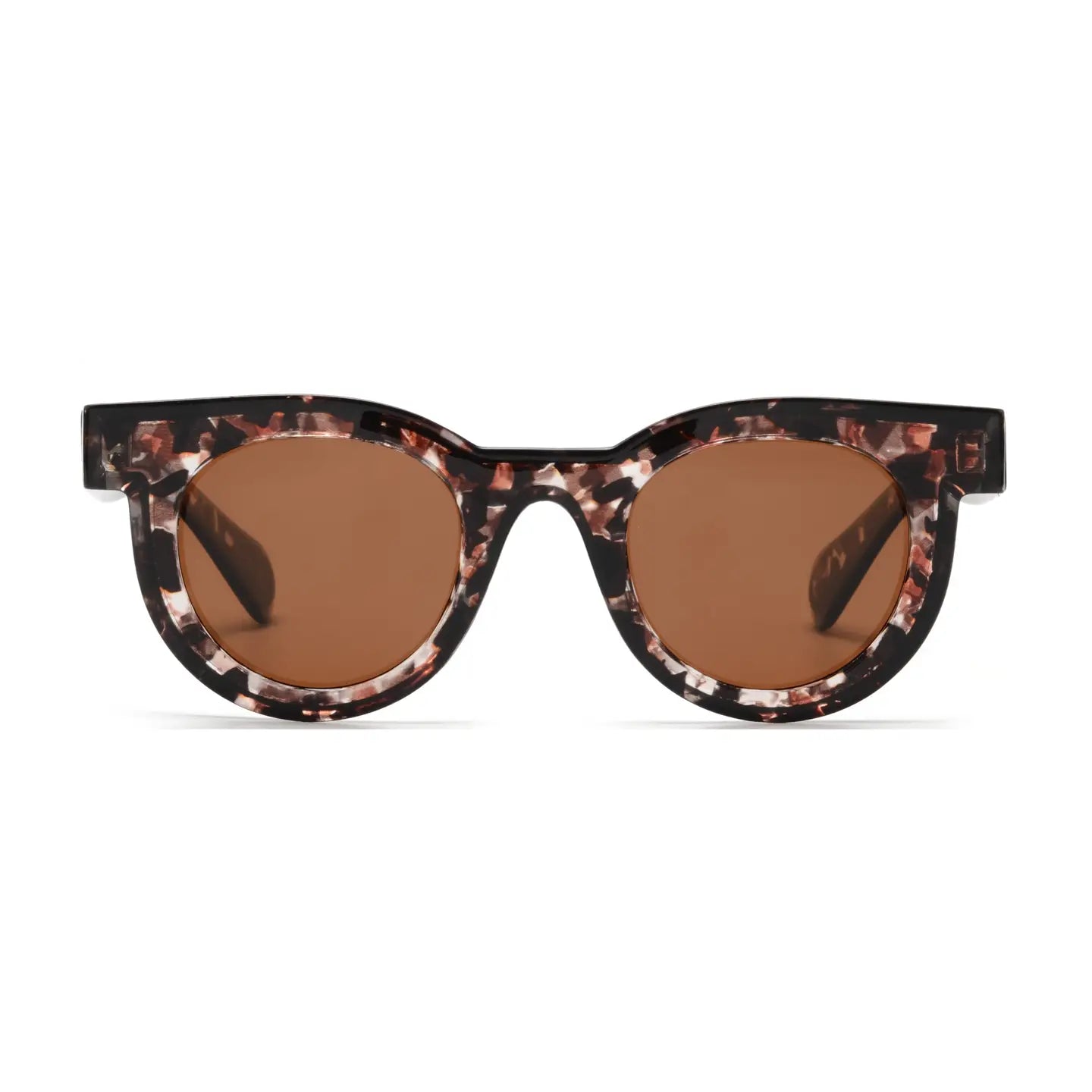 Milo Sunglasses | Crackled Brown