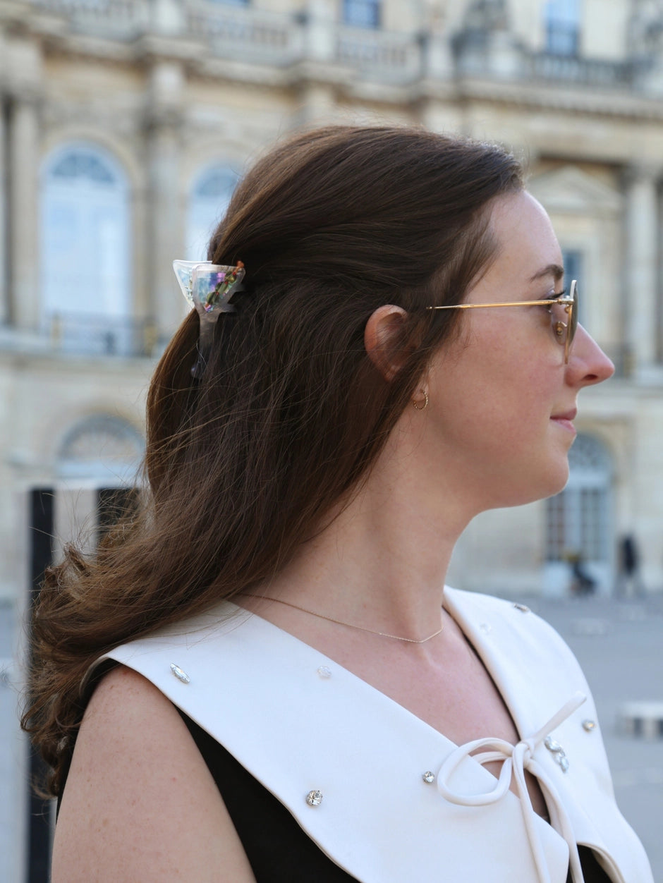 Martini Hair Clip