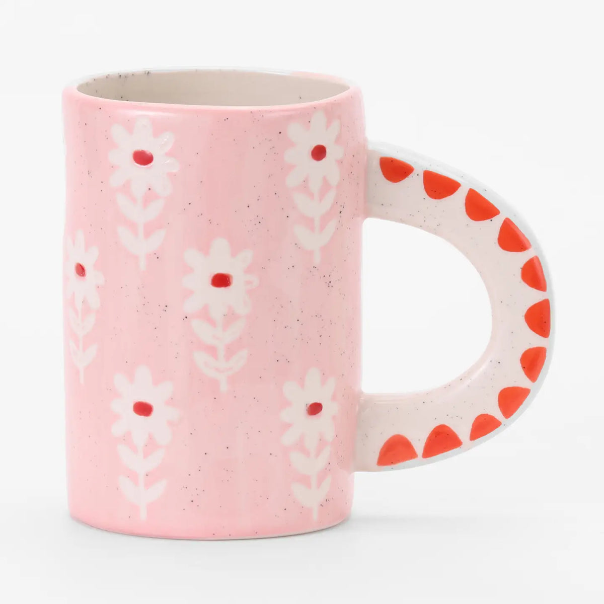 Ceramic Coffee Mug | Pink Floral