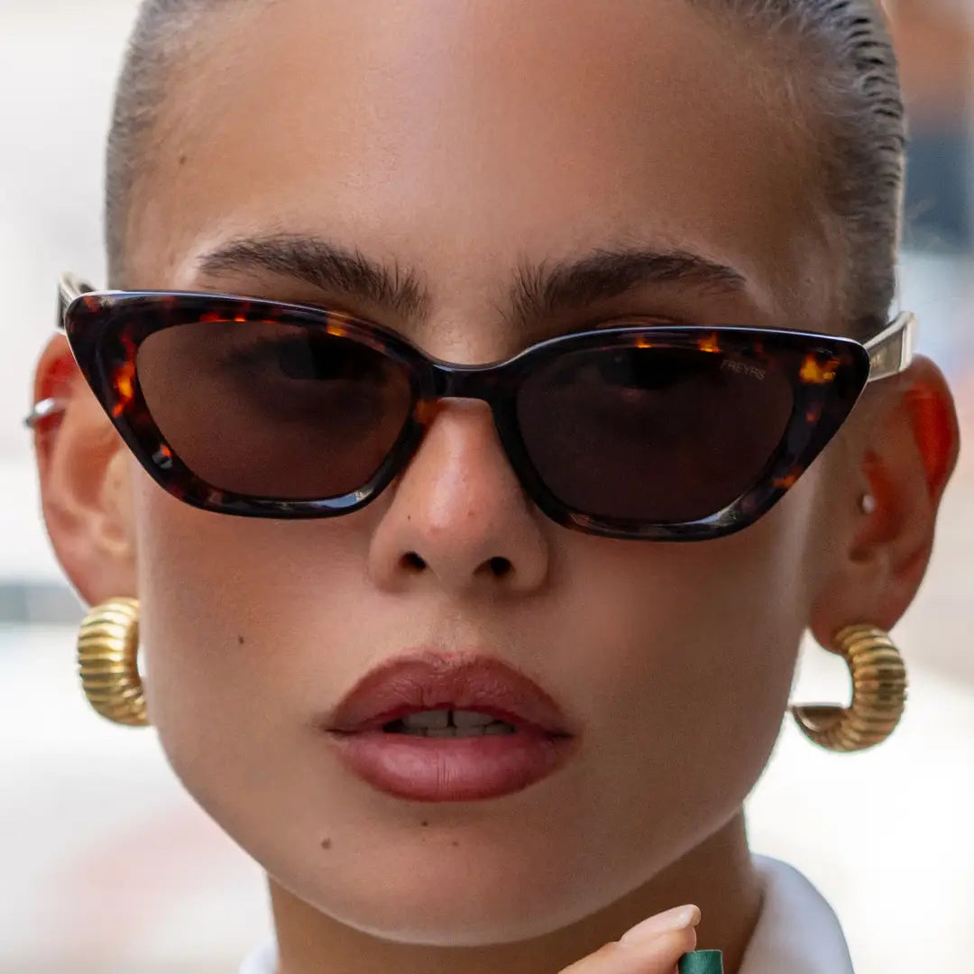 FREYRS Sunglasses | Mia Cat Eye | Tortoiseshell