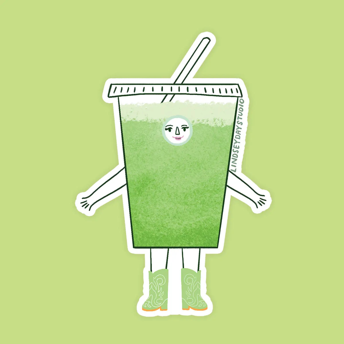 Matcha Molly Sticker