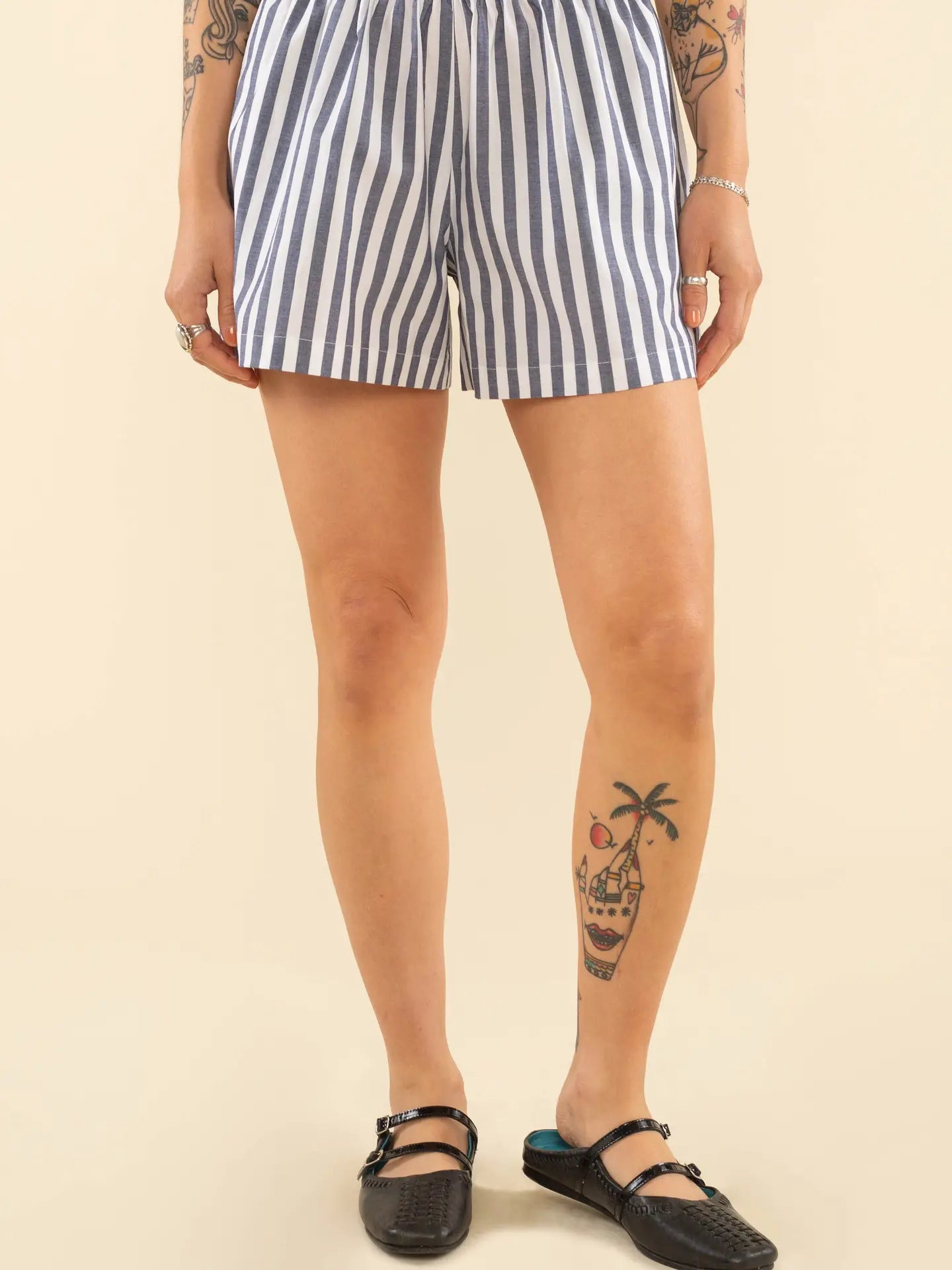 Cory Boxer Shorts | Navy Stripe