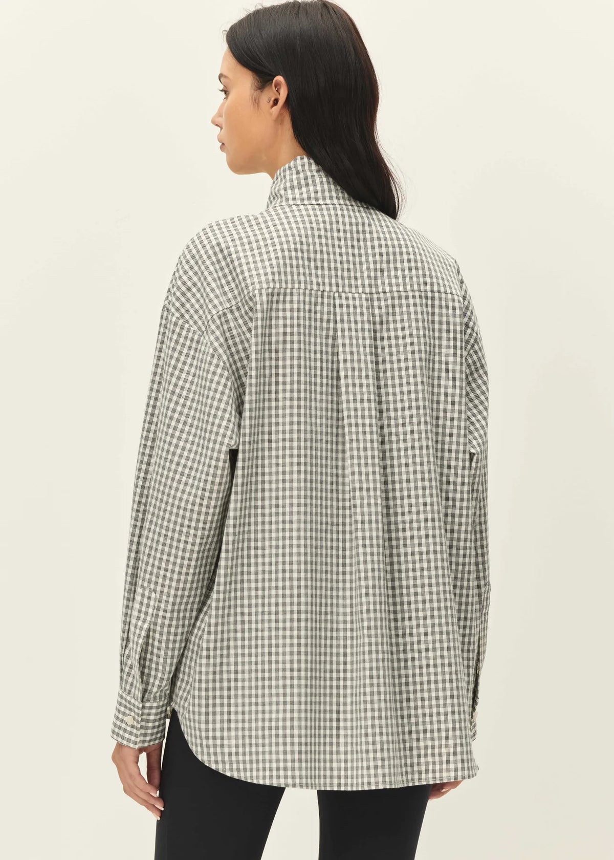Elodie The Label Clair Tie Neck Shirt | Black