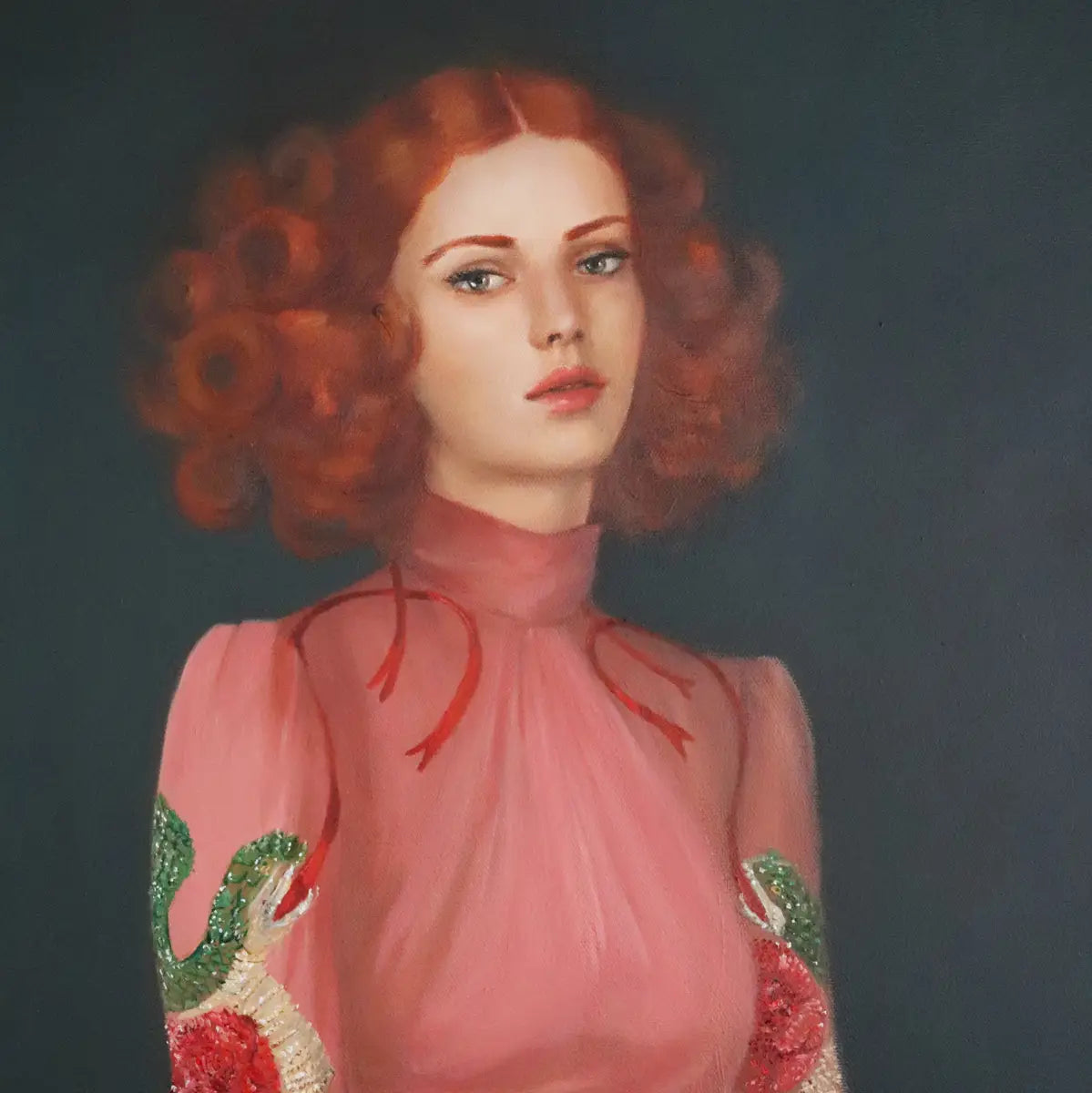 Janet Hill Studio | Pretty Pythons 8.5 x 11 Art Print