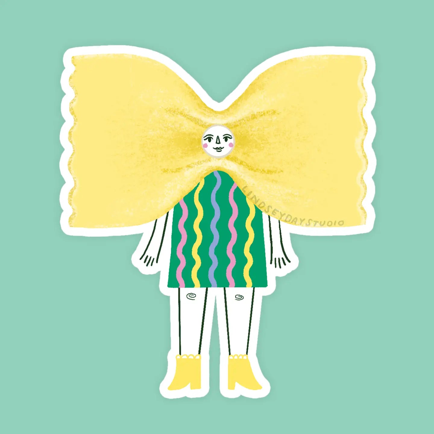 Penny Pasta Sticker