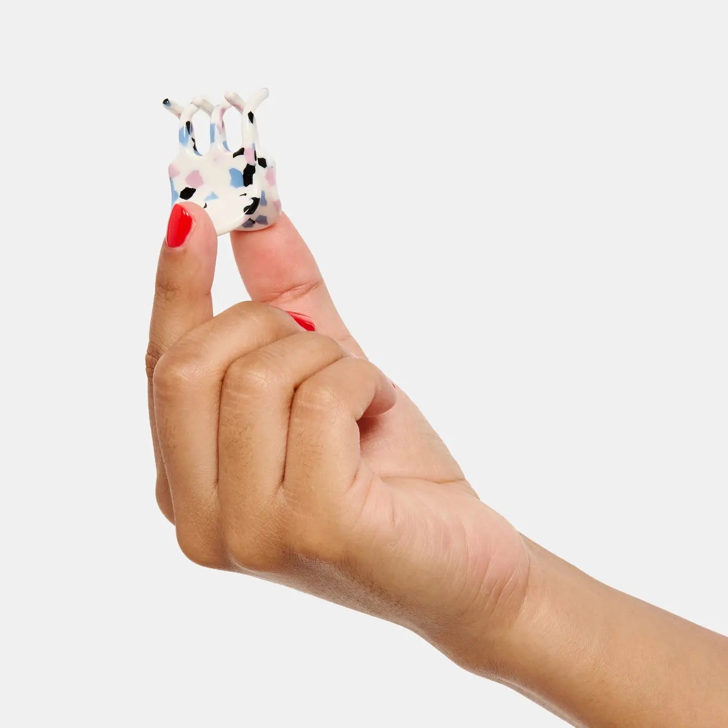 Chunks Mini Claw | Terrazzo