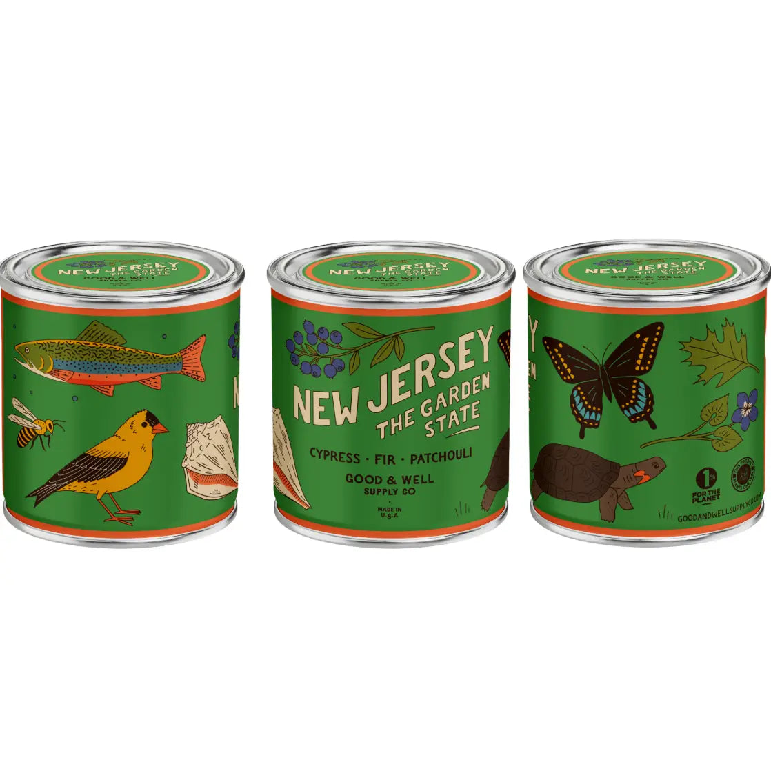 New Jersey Soy Candle | 8 Oz.