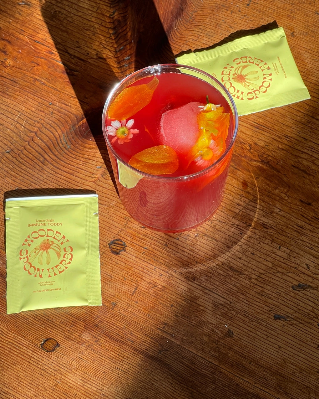 Lemon-Ginger Immune Toddy Sachet