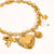 Edyn Heart Locket Charm Bracelet 18K Gold-Plated | Non-Tarnish