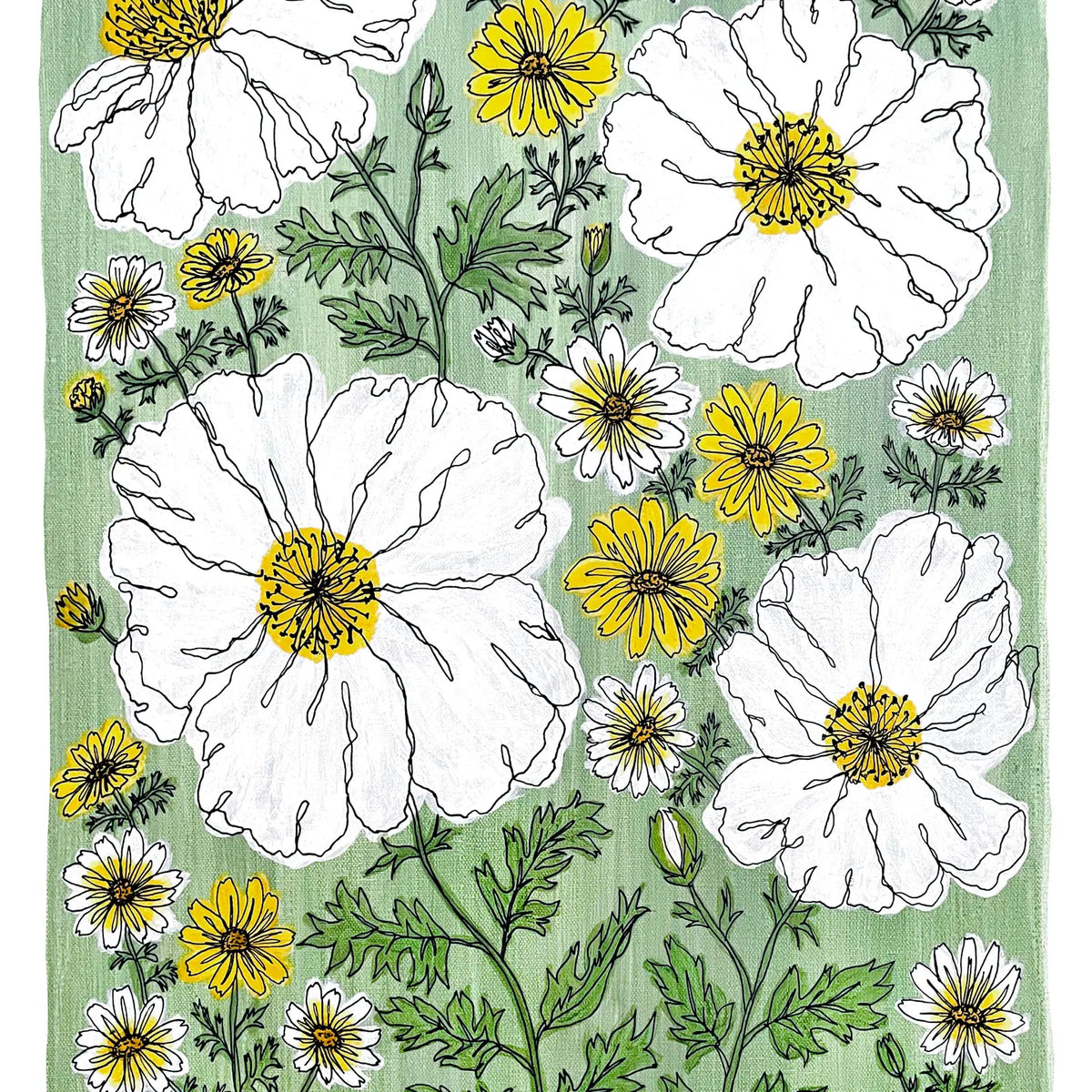 Kim Hoppe Art Print | Radiant Blooms