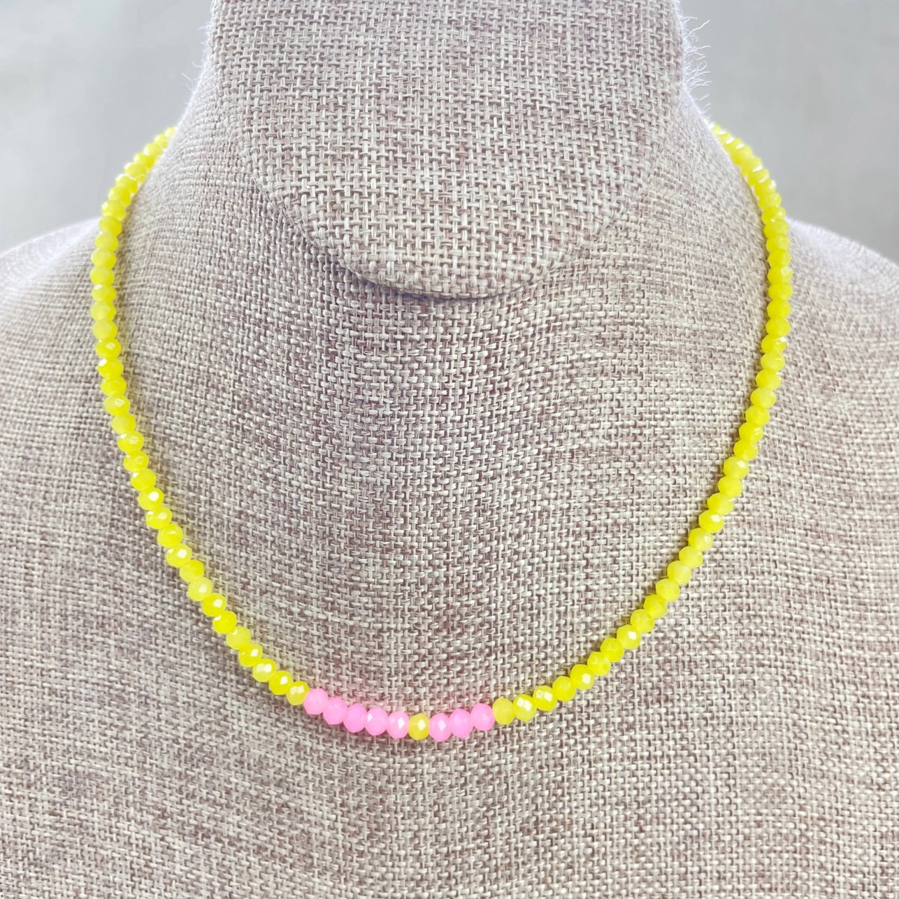 Mia Delicate Beaded Necklace | Lemonade