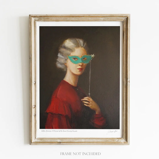 Janet Hill Studio | Secret Sorority Founder 8.5 x 11 Art Print