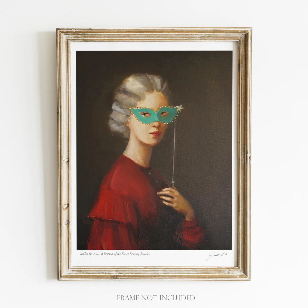 Janet Hill Studio | Secret Sorority Founder 8.5 x 11 Art Print