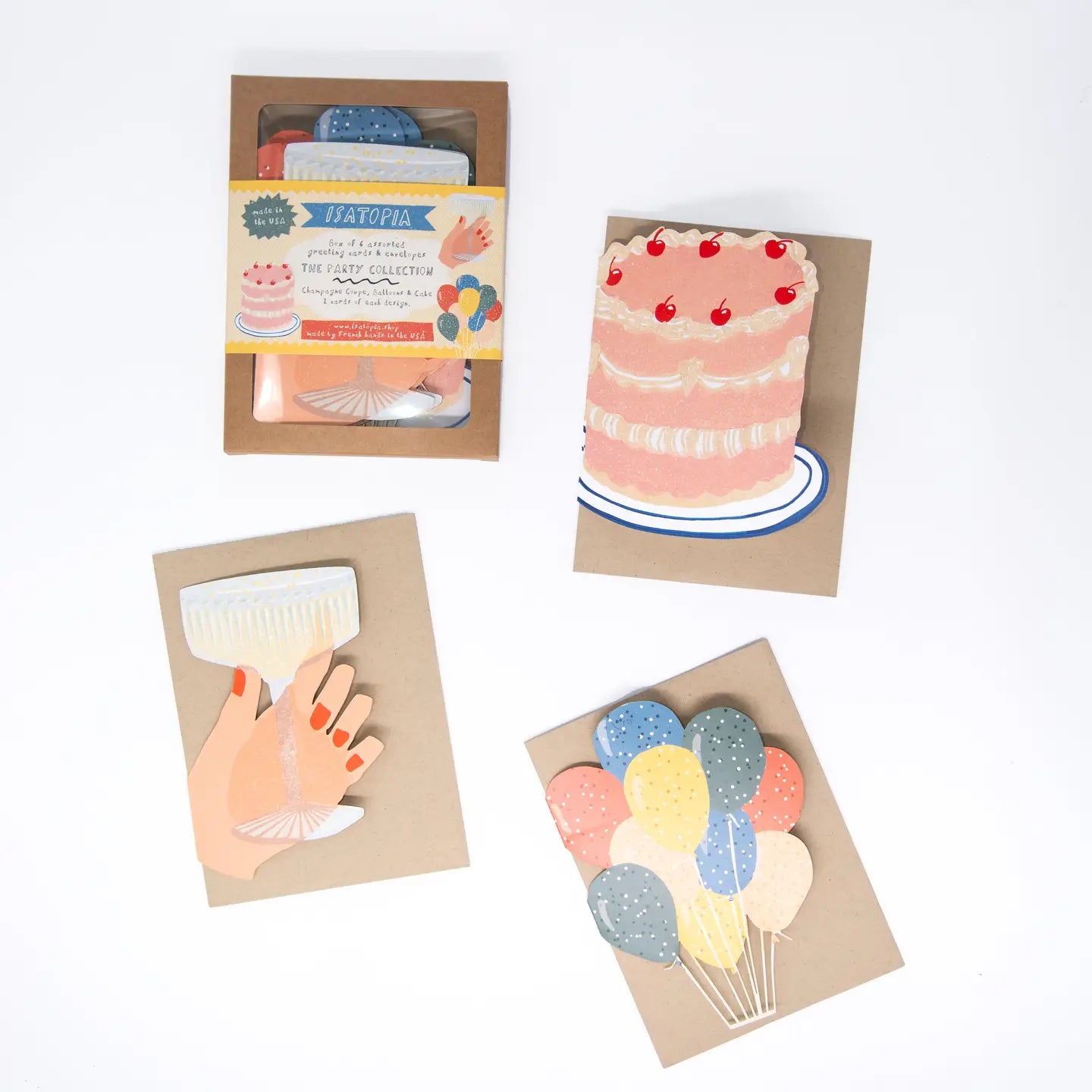 Box Of 6 Cards | Party Collection