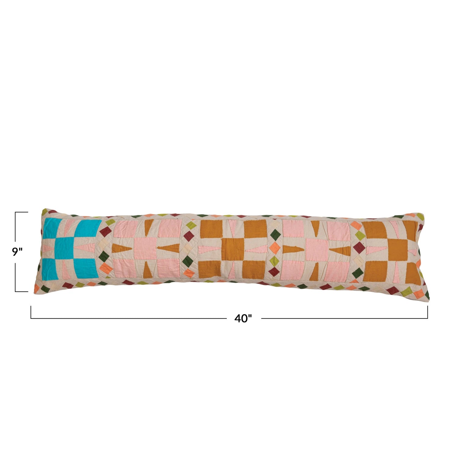 Patchwork Lumbar Pillow