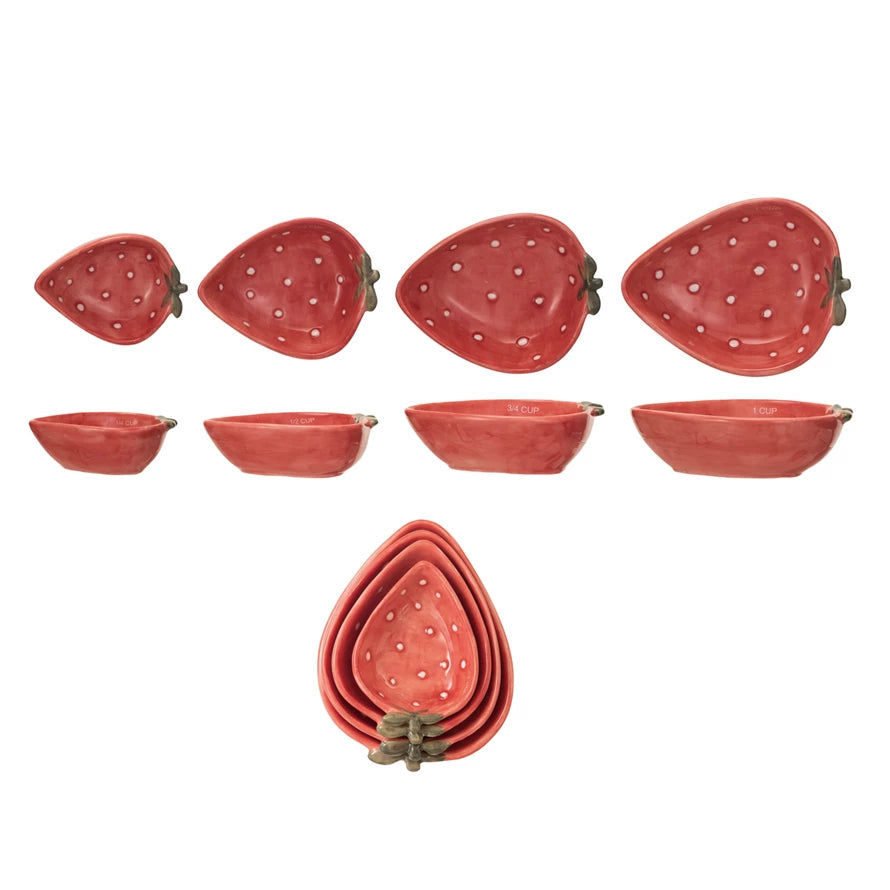 Strawberry Shaped Nesting Measuring Cups