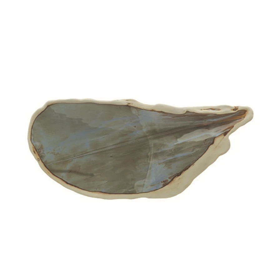 Handmade Oyster Shell Shaped Platter