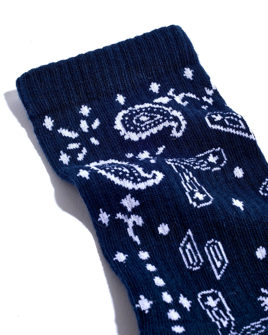Double Soul Bandana Socks | Denim Blue