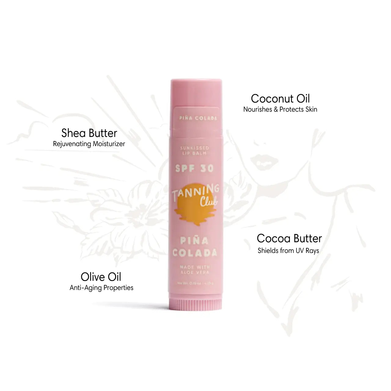 Tanning Club Lip Balm | Pina Colada