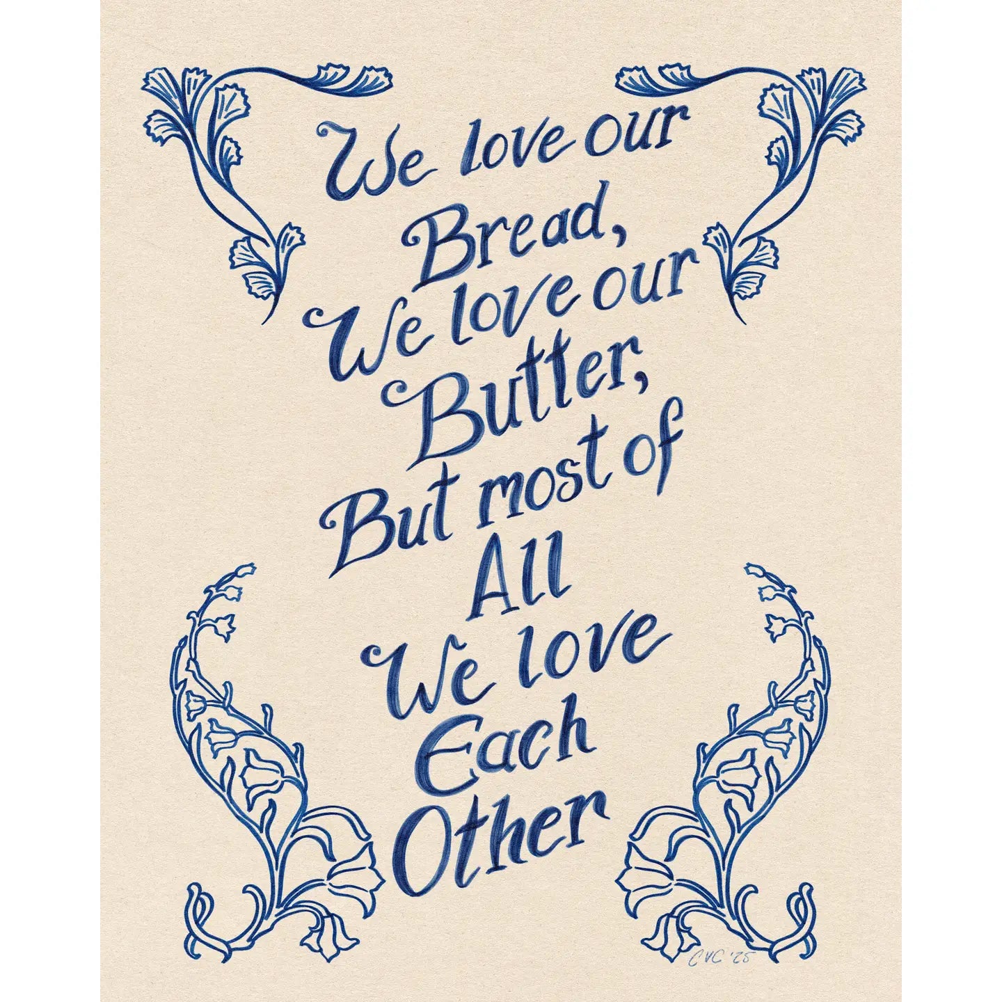 We Love Each Other Art Print | Two Sizes