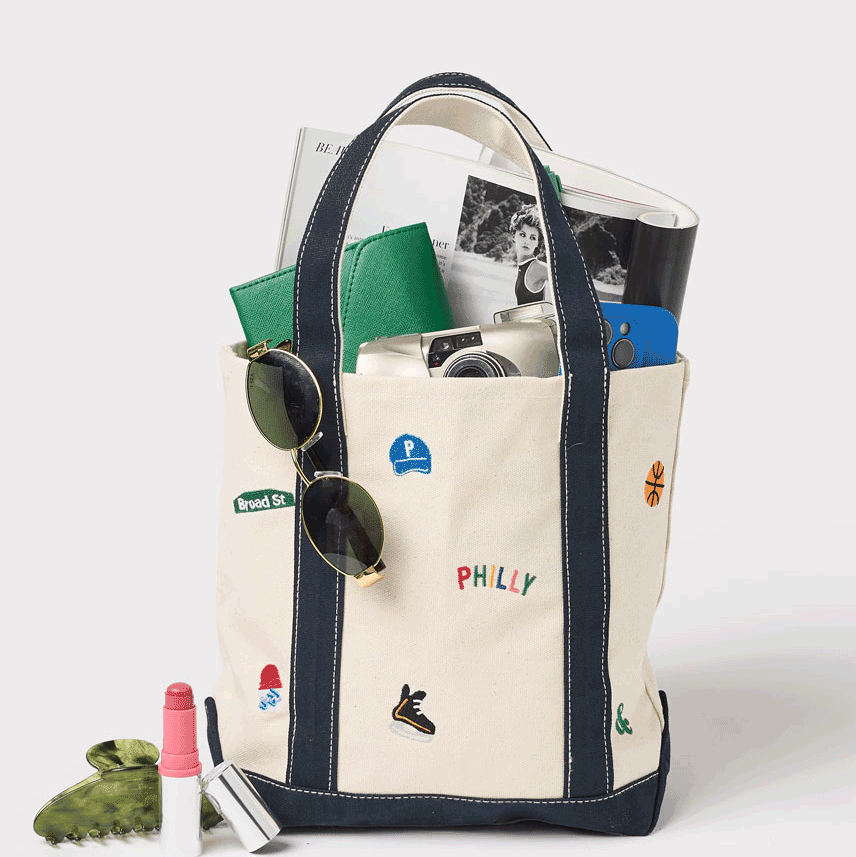 Philadelphia Icons Tote Bag | Small