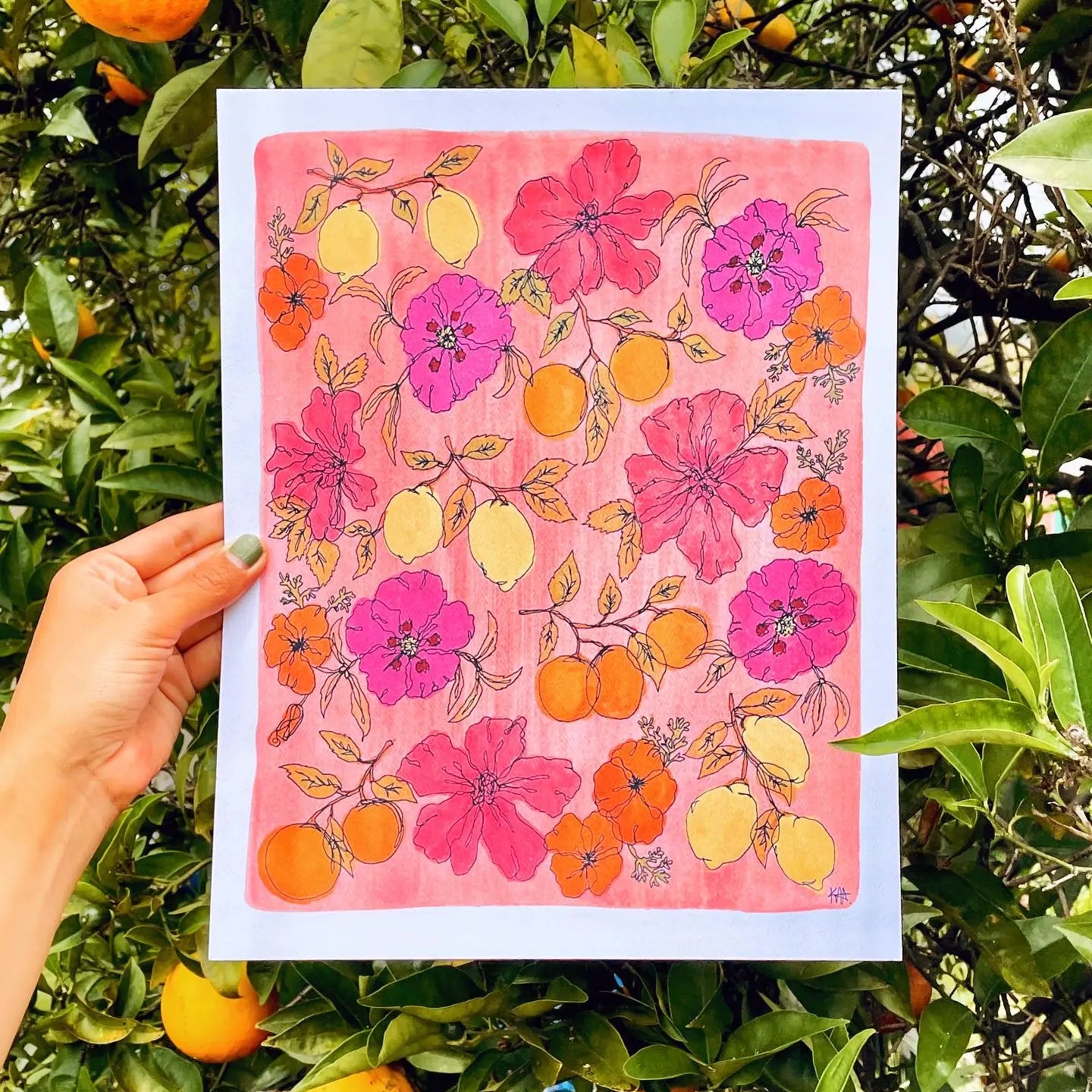 Kim Hoppe Art Print | Sweet Summer