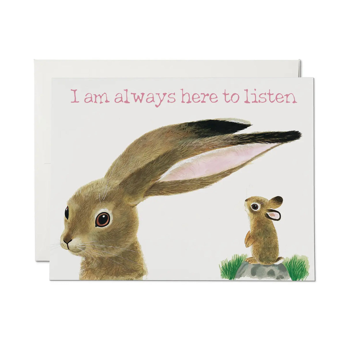 Here To Listen Card