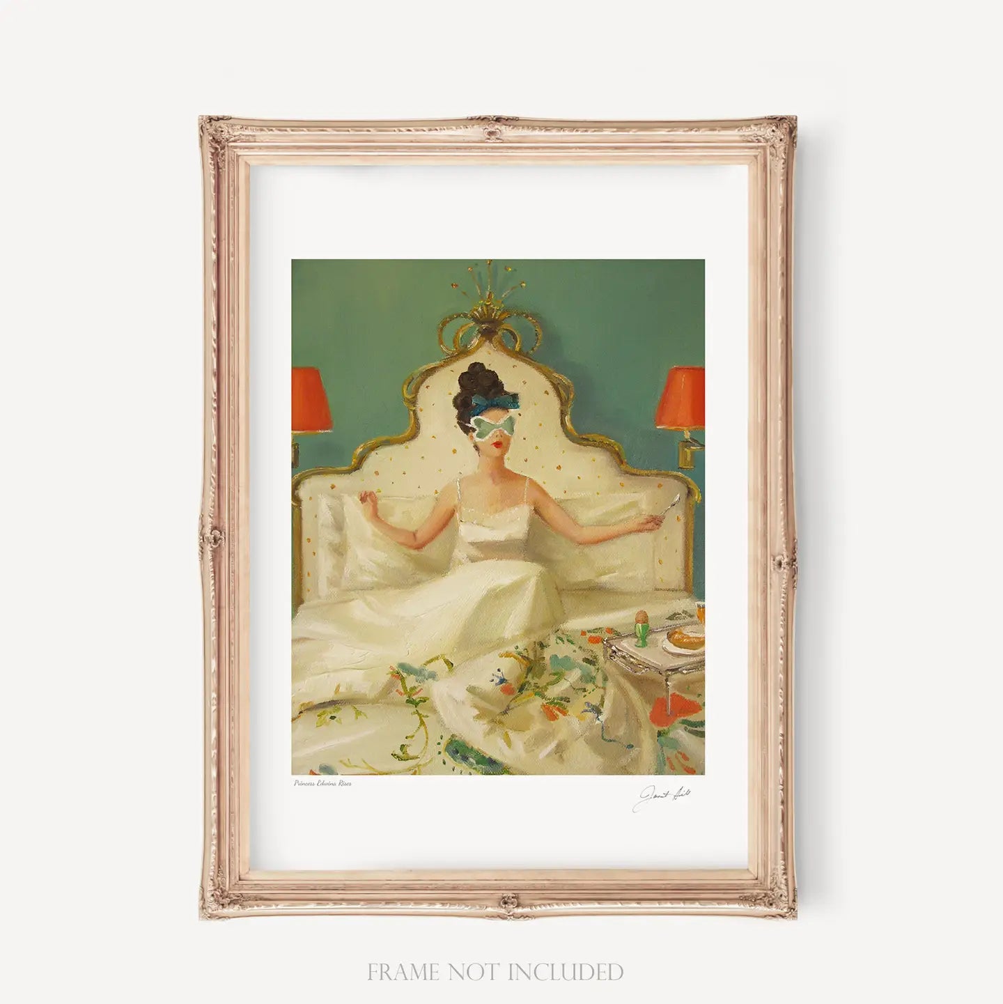 Janet Hill Studio | Princess Edwina Rises 11 x 14 Art Print