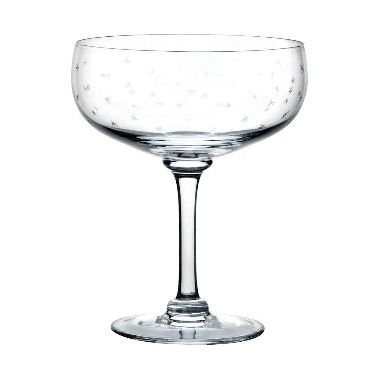 The Vintage List Crystal Cocktail Glasses | Stars