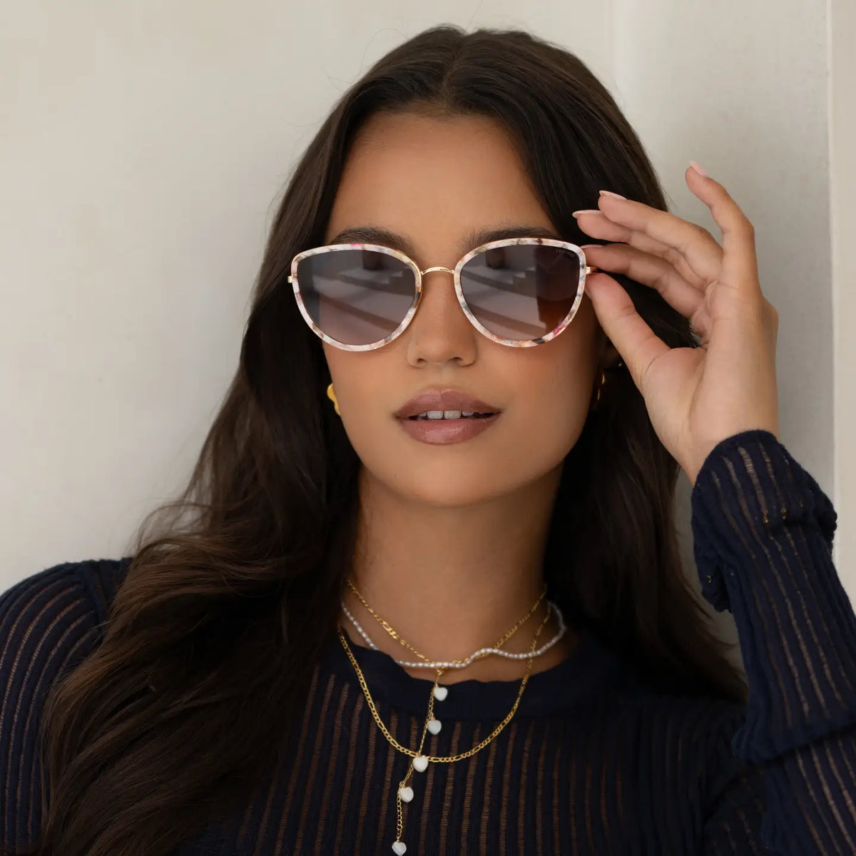FREYRS Sunglasses | Luna | Rose Tortoise