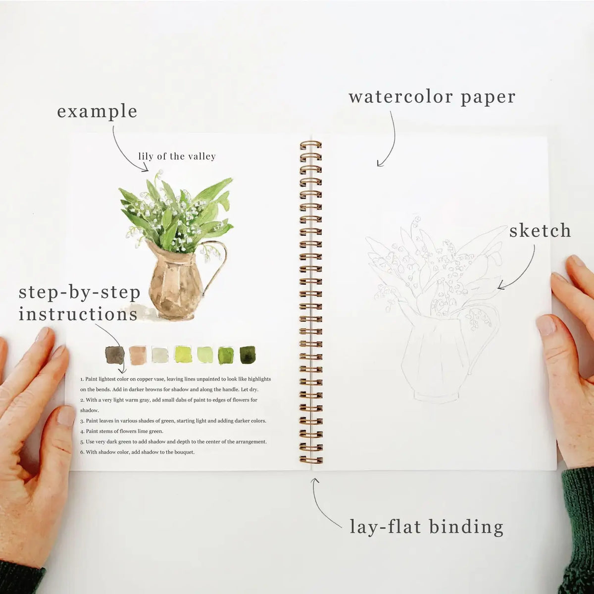 Emily Lex Studio | Bouquets Watercolor Workbook