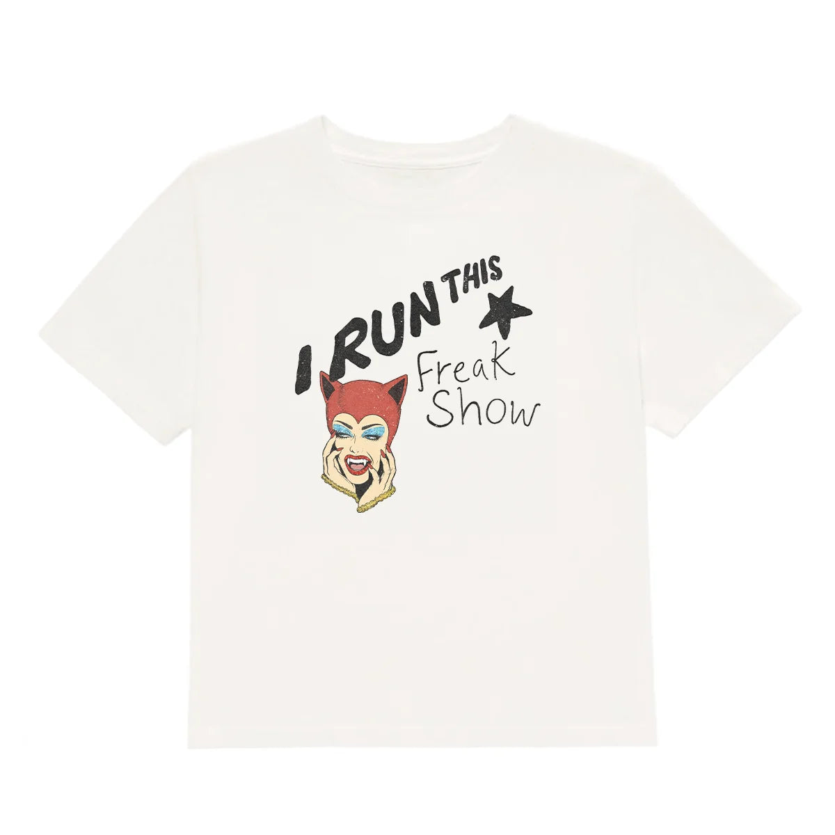 I Run This Freak Show Boxy Tee