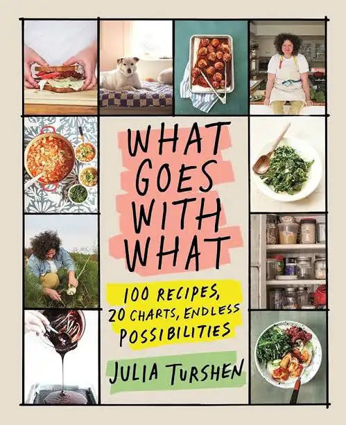 What Goes With What | 100 Recipes, 20 Charts, Endless Possibilities Hardcover Cookbook