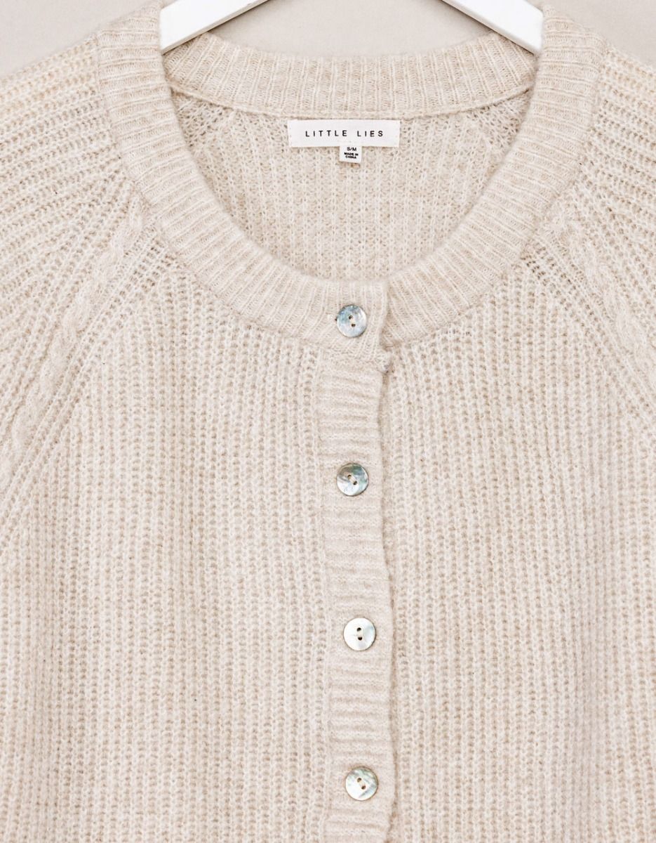 Little Lies Lea Cardigan | Ivory