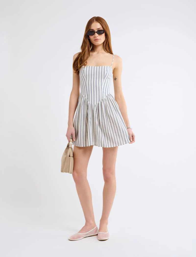 Nantucket Dress | Seaside Stripe