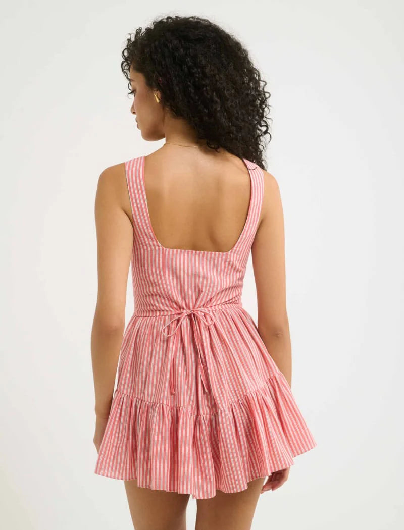 Rumored Sunwashed Romper | Sundown Stripe