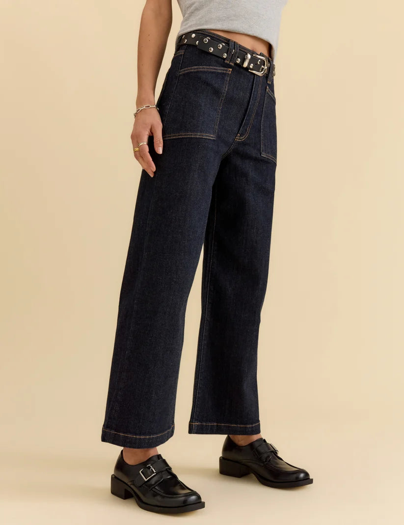 Daze Denim  Valley Girl Ankle Jeans | Rinse