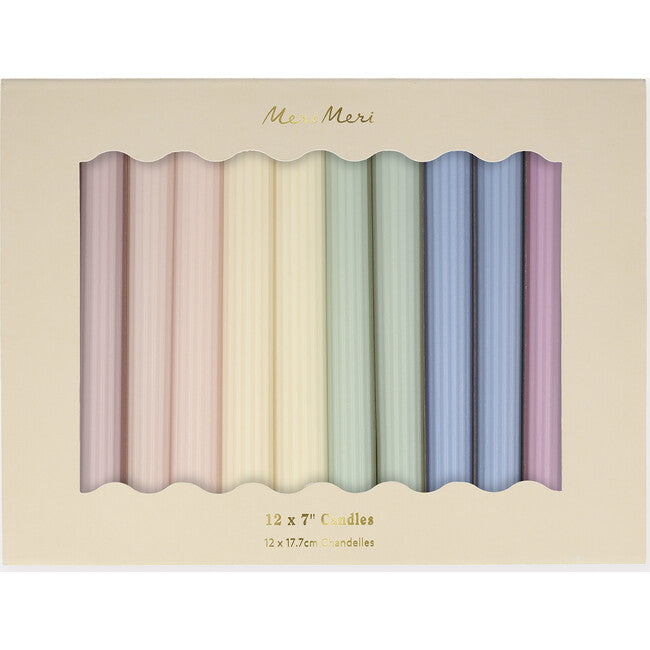 Meri Meri Table Candles | Pastel