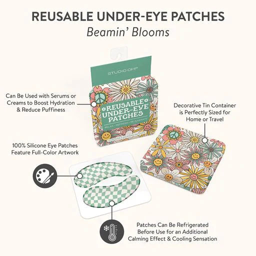 Bleamin' Blooms Reusable Under Eye Patches